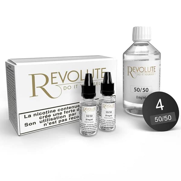 Pack 100 ml Base 50/50 Revolute